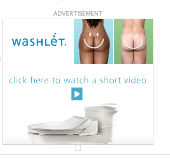 washlet ad