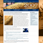 Widener Law Microsites